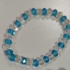 Blue White Bracelet